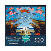 Buffalo 500pc Puzzle - Charles Wysocki - Dockside Marriage